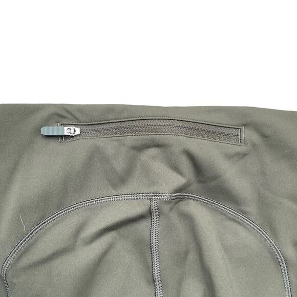 Lululemon Athletica Speed Up Crop *21" Dark Olive (First Release) Size 2 - Picture 4 of 8